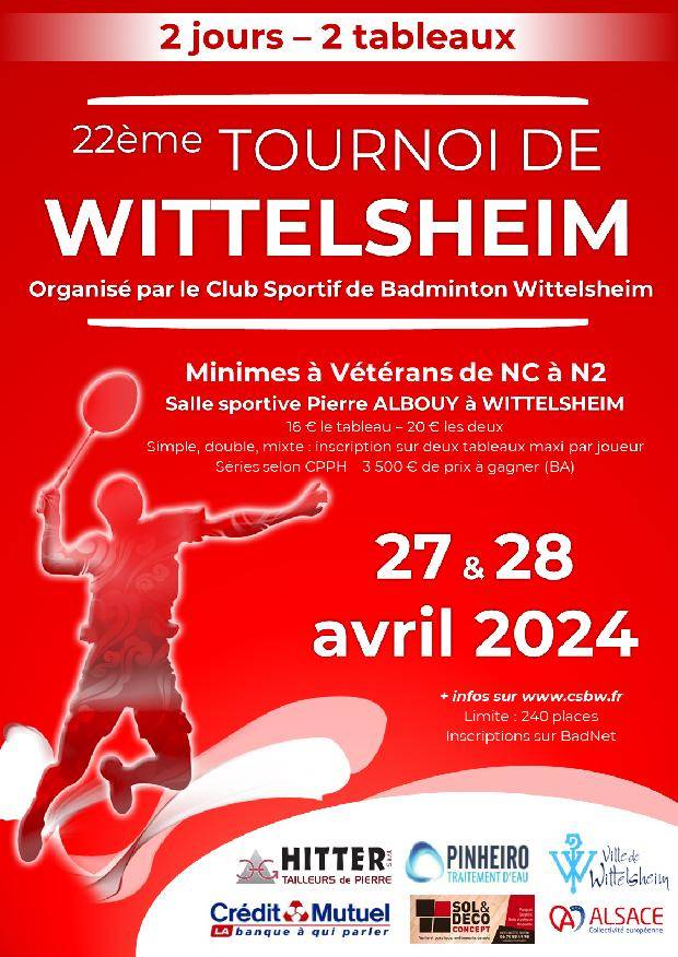 22ème tournoi de Wittelsheim