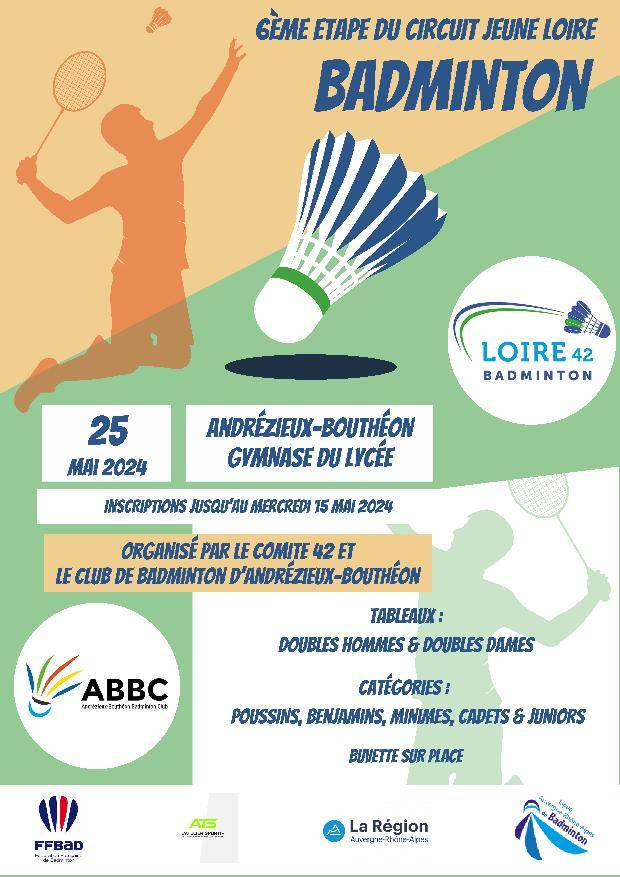 Circuit Jeunes Loire 6 - Andrézieux-Bouthéon - 25 mai