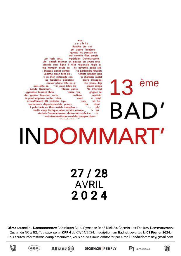 13ème Bad&#039;in Dommart