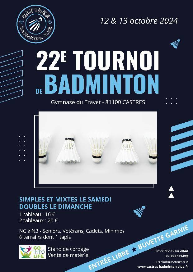 22e Tournoi senior de Castres