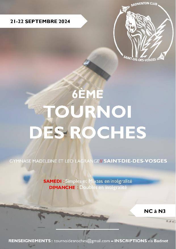 Tournoi des Roches 6ème édition