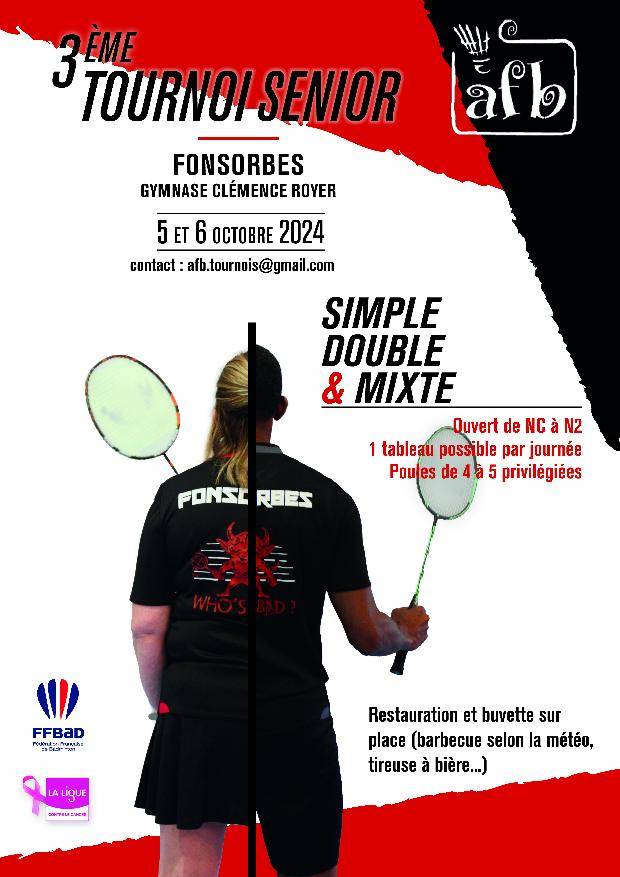 3ème Tournoi Sénior de l&#039;AFB