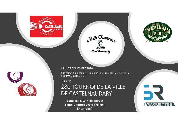 28E TOURNOI DE LA VILLE DE CASTELNAUDARY