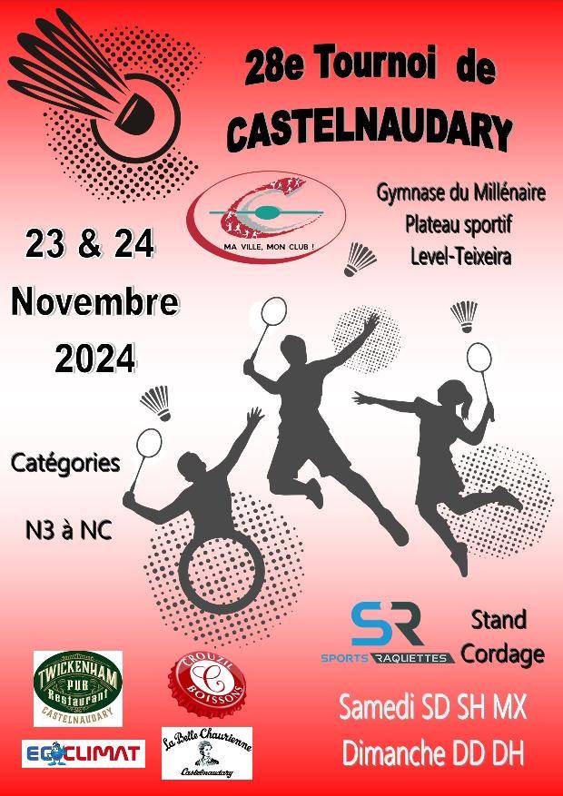 28E TOURNOI DE LA VILLE DE CASTELNAUDARY