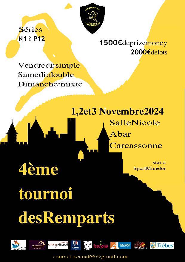 Tournoi des remparts 4ème édition