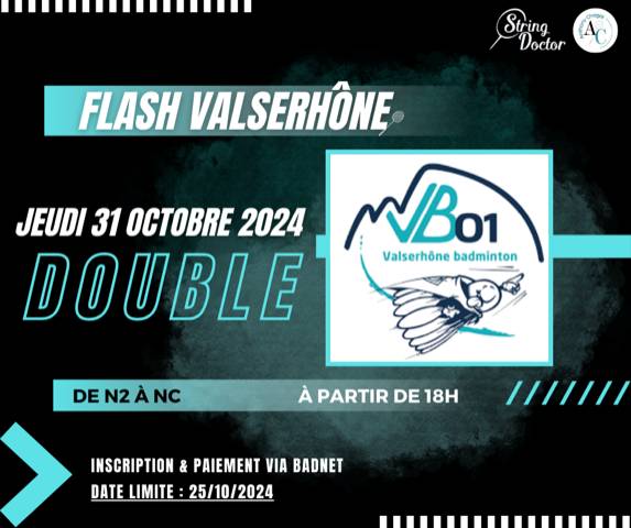 Flash de DOUBLE de Valserhone