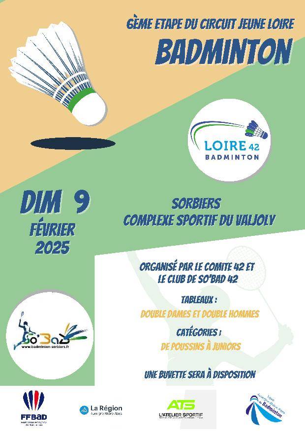 Circuit Jeunes Loire 6 - Sorbiers - 9 Février - Double