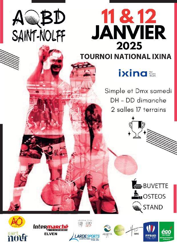 Tournoi national IXINA AOBD Saint-Nolff