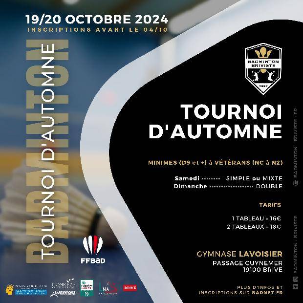 Tournoi d&#039;Automne du BB