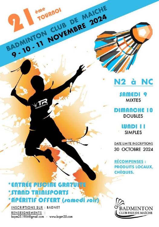 21 ème Tournoi du BCPM