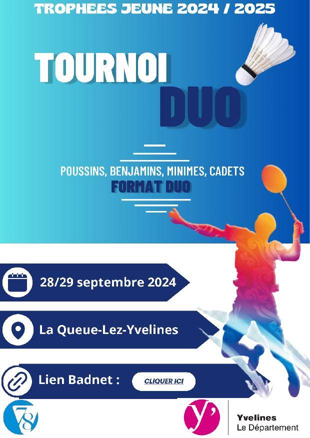 Circuit Jeune Départemental 78 - Tournoi duo