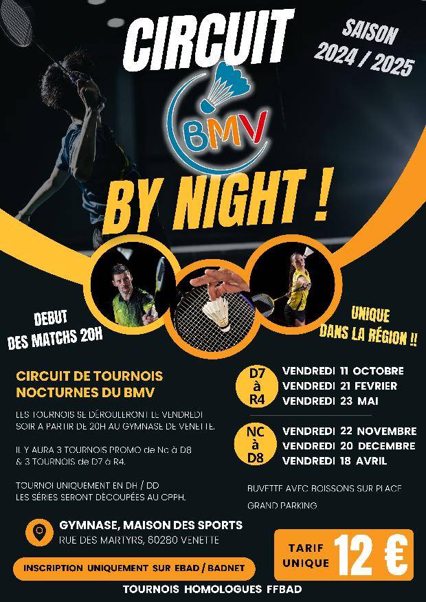 1er Tournoi nocturne BMV R4/D7