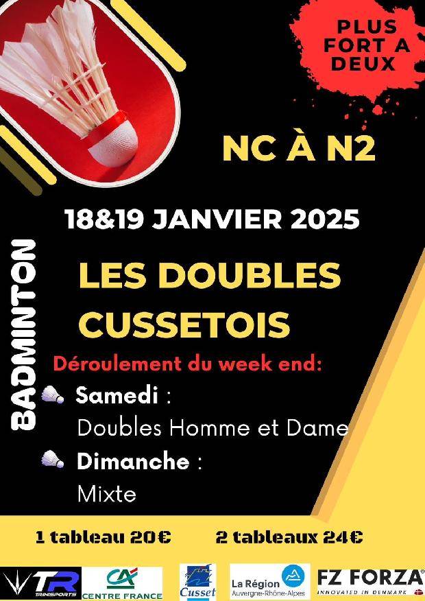 Les doubles Cussétois