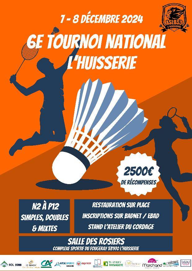 6e Tournoi National de L&#039;Huisserie