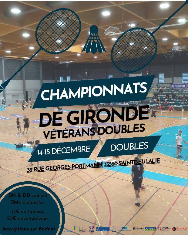 Championnat de Gironde Vétérans - Double