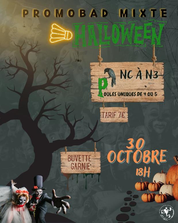 Promobad Mixte d&#039;Halloween