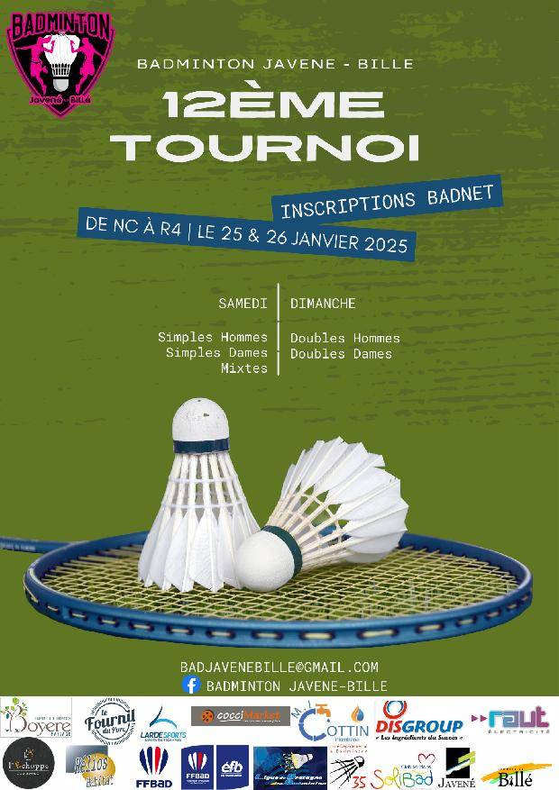 12ème Tournoi BJB