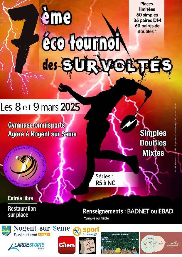 7ème Eco Tournoi des Survoltés