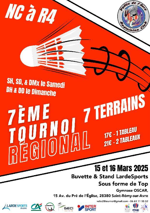 7ème Tournoi Régional - VABC