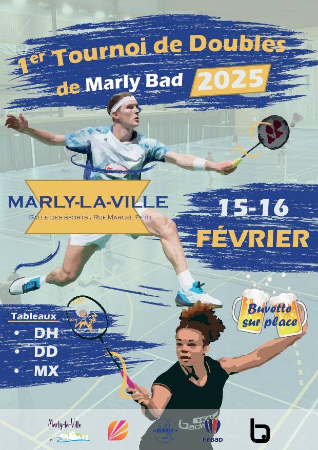 1er tournoi de Doubles de Marly Bad