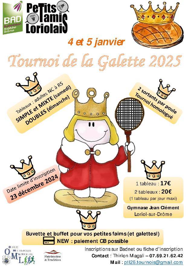 TOURNOI DE LA GALETTE