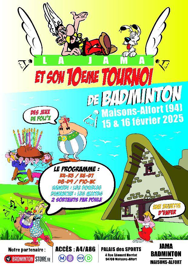 10ème tournoi de doubles de Maisons-Alfort