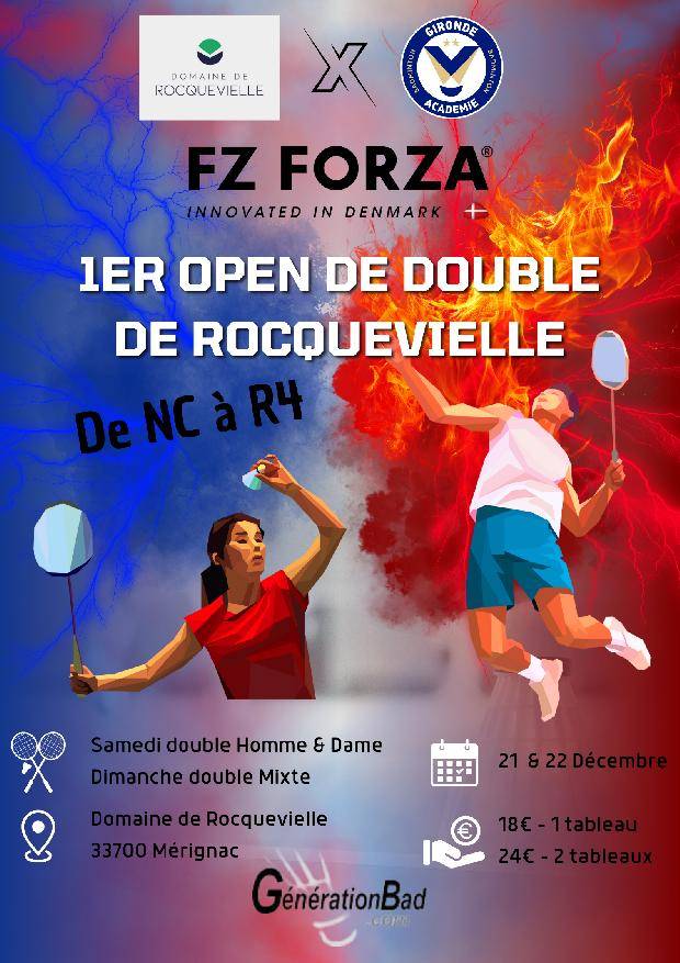 FZ Forza - 1er Open de double de Rocquevielle