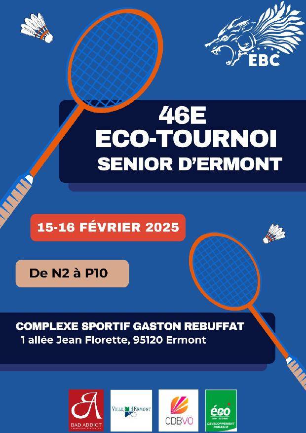 46e Eco-Tournoi Senior d&#039;Ermont