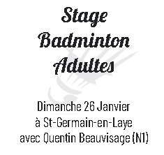 Stage Adulte du TUESG