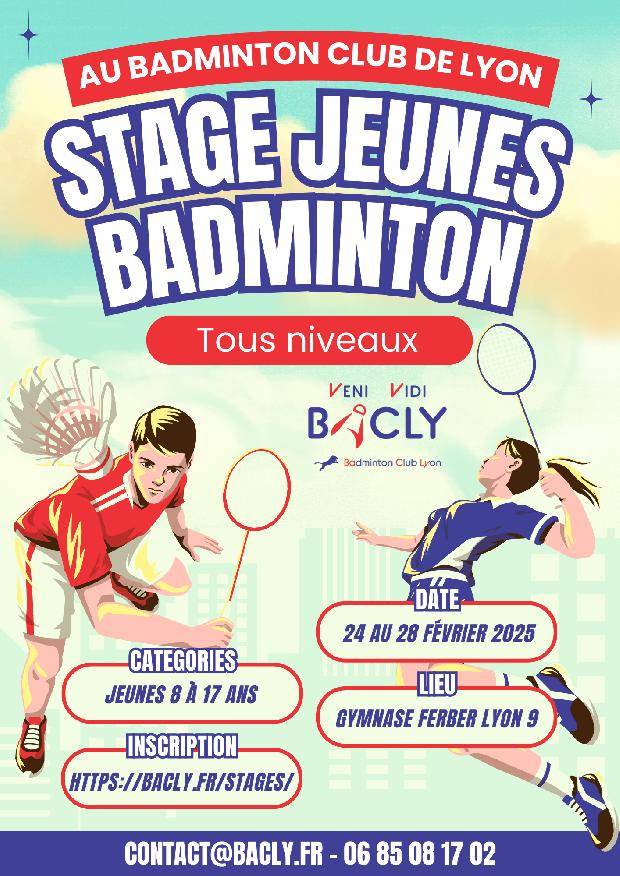 Stage Jeunes d&#039;Hiver - LYON