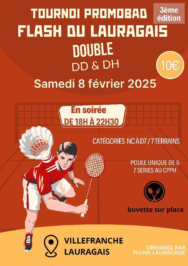 Promobad double flash du Lauragais