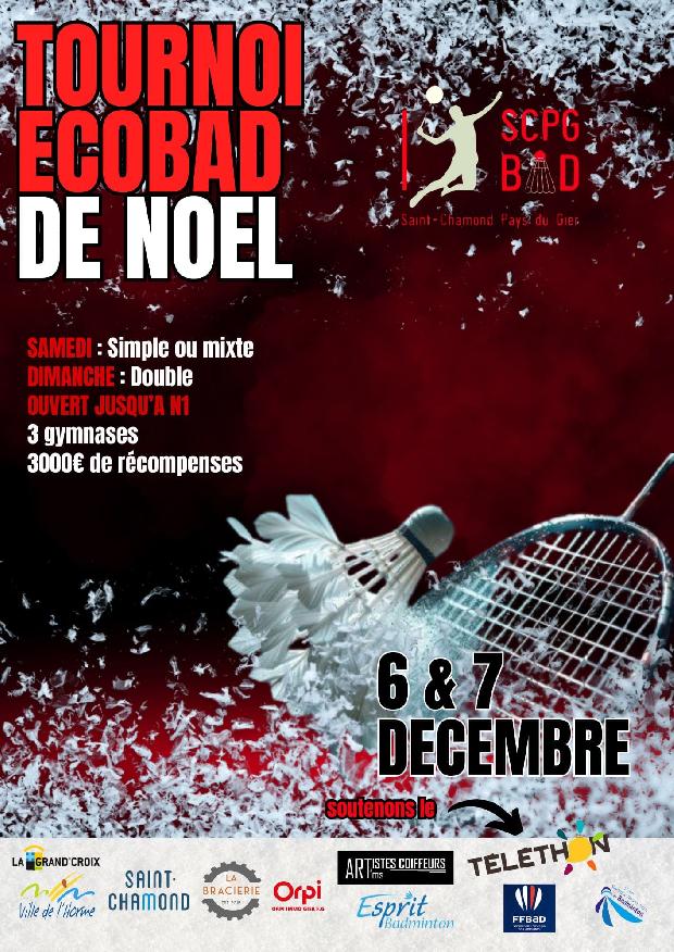 Tournoi Ecobad de Noël du Pays du Gier