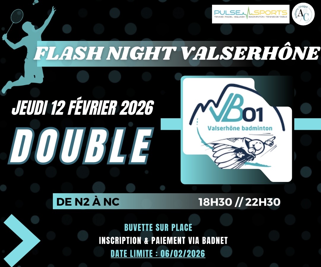 Flash night de double du VB01