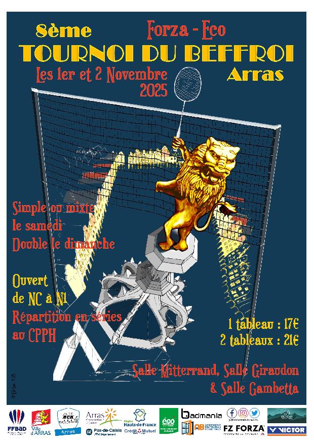 FORZA ECO-TOURNOI DU BEFFROI D'ARRAS (8ème édition)