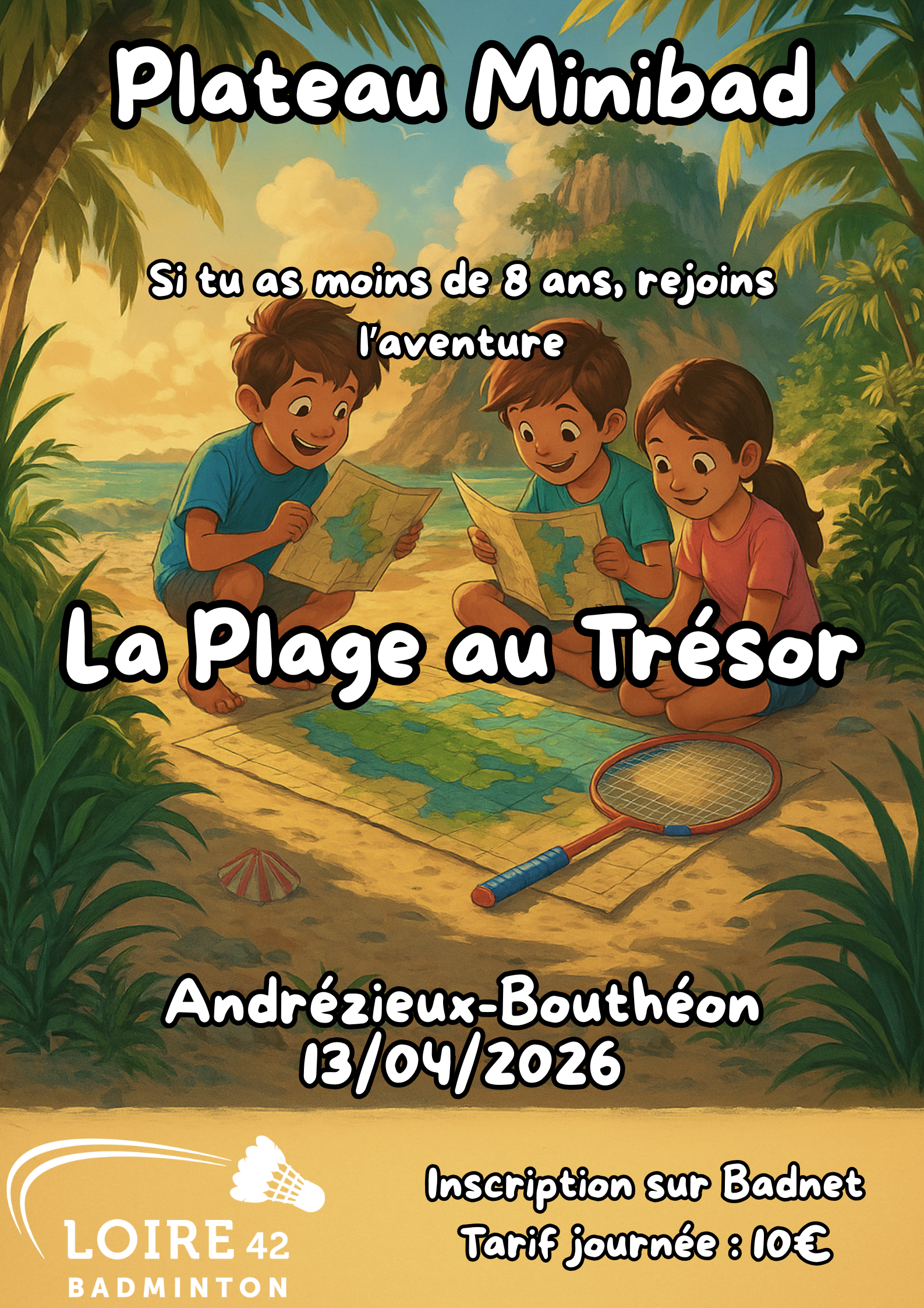 Plateau Minibad - CD42 - 13 Avril - Andrézieux-Bouthéon