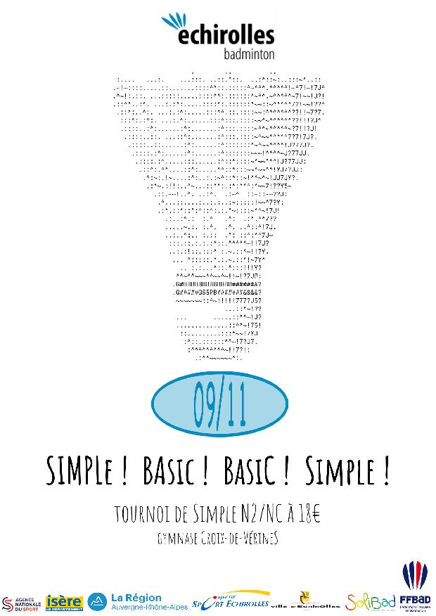 Simple ! Basic ! Basic ! Simple !
