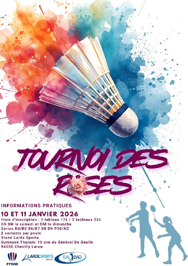 Tournoi ecobad des Roses 2026