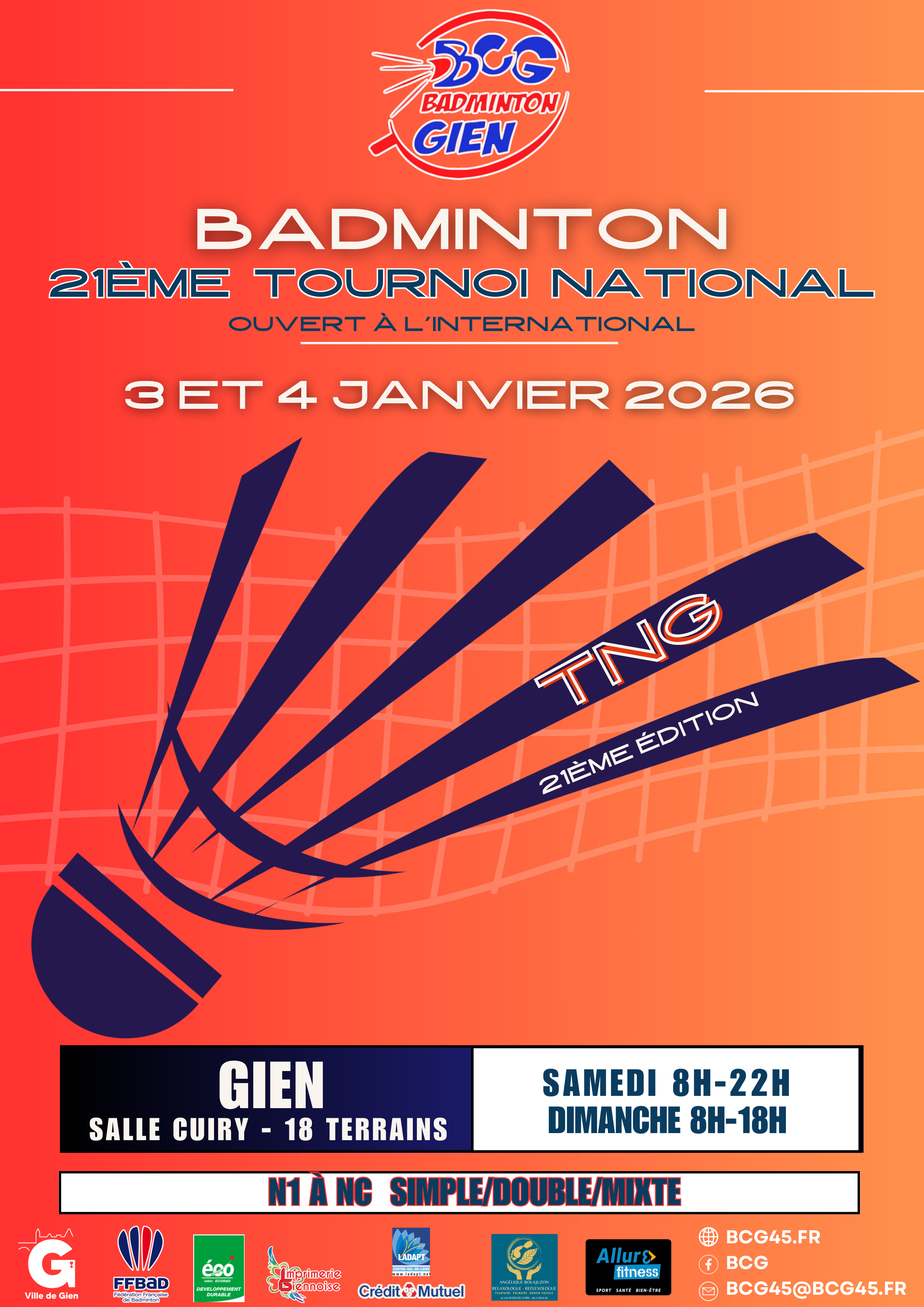 21ème Tournoi National de Gien