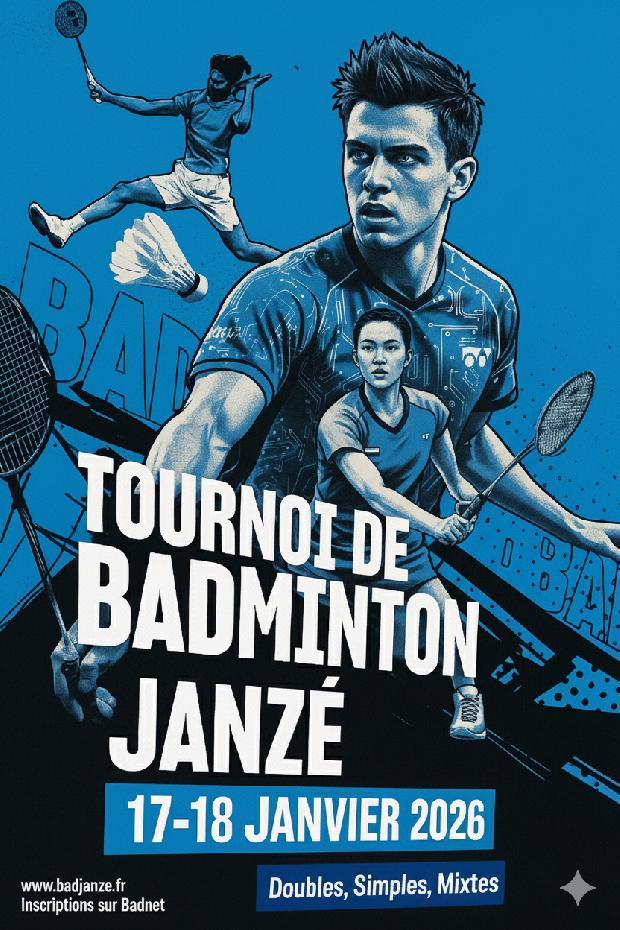 Tournoi des volants-aires Janzéens