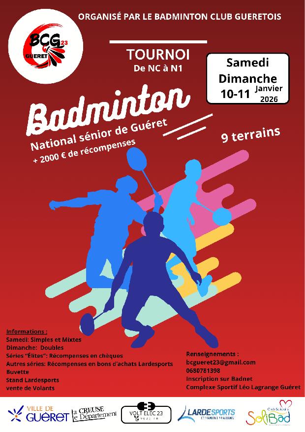 Tournoi National Séniors du BCG
