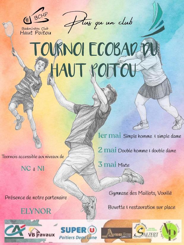 Tournoi Ecobad du Haut Poitou