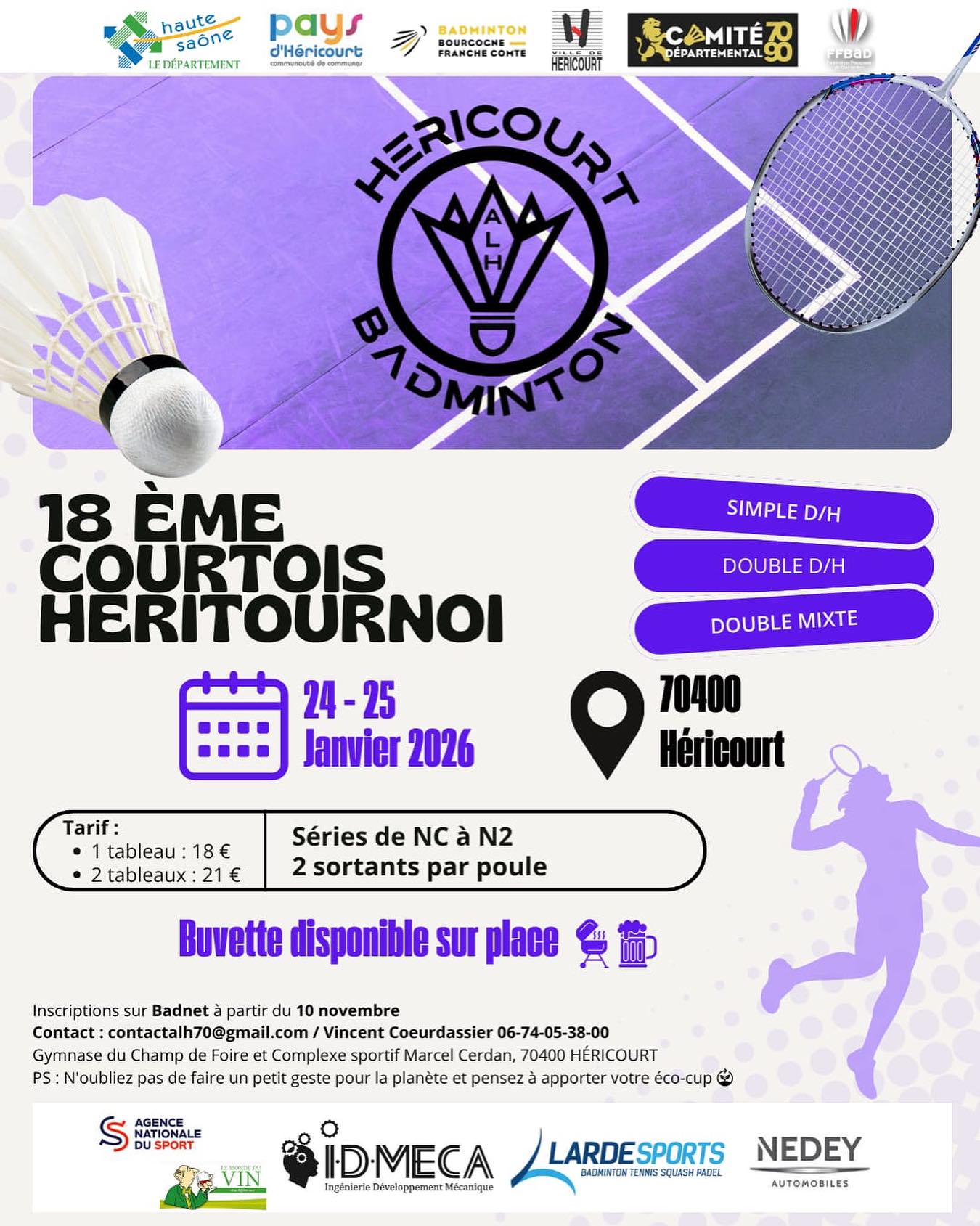 18ème Courtois Héritournoi