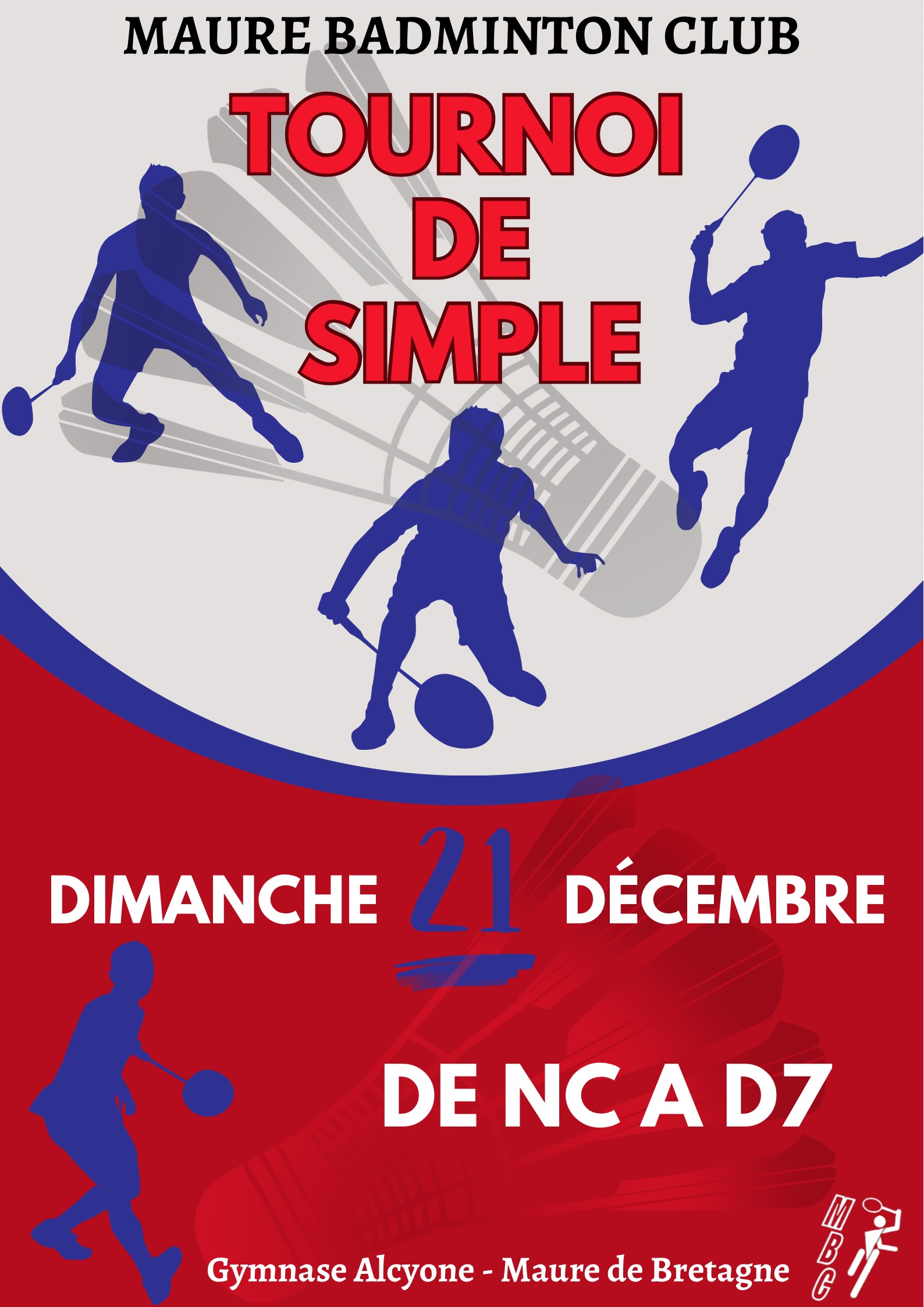 Tournoi Régional simple D.PNc du Maure Bc
