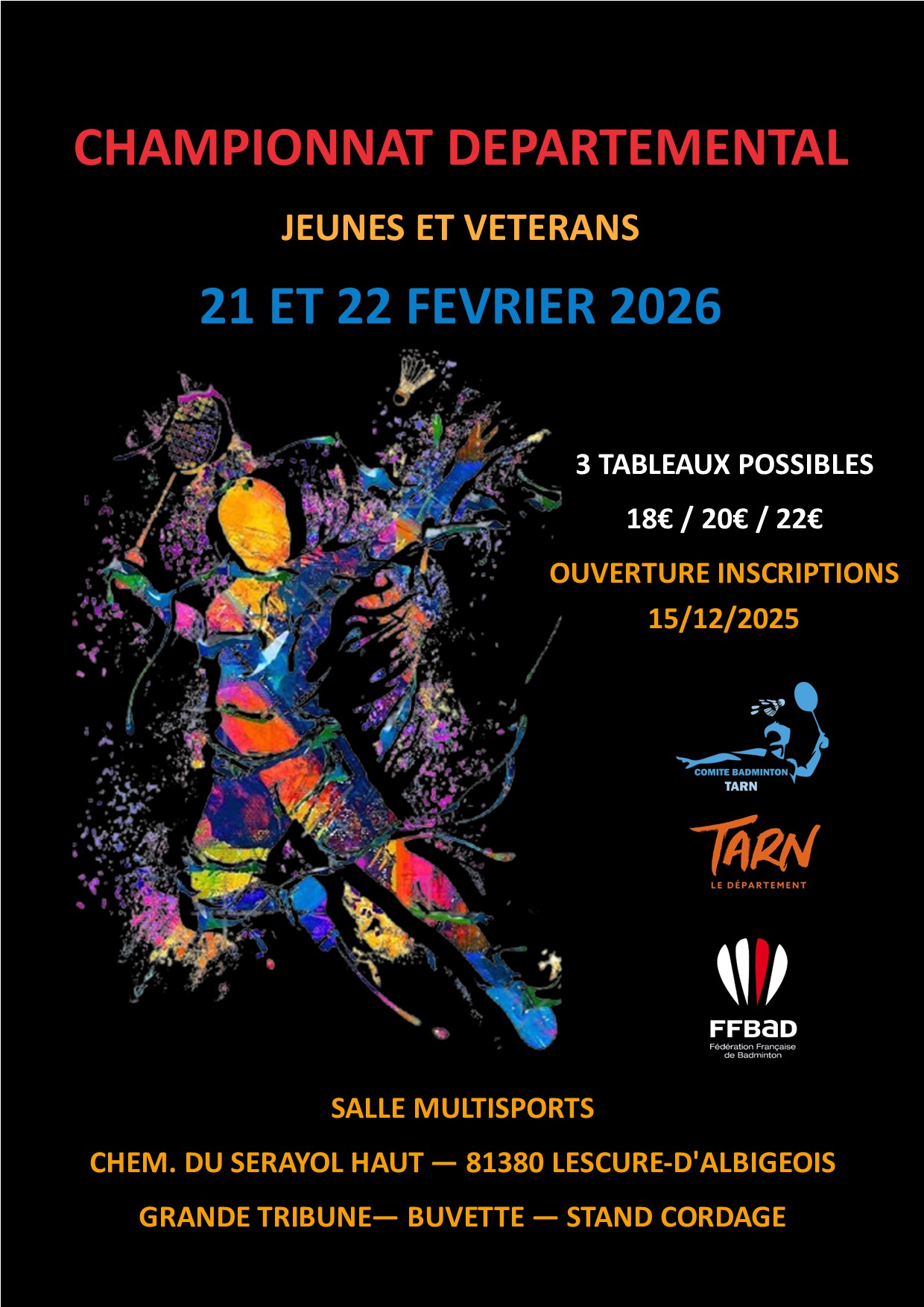 Championnat Départemental 81 - Jeunes et Veterans