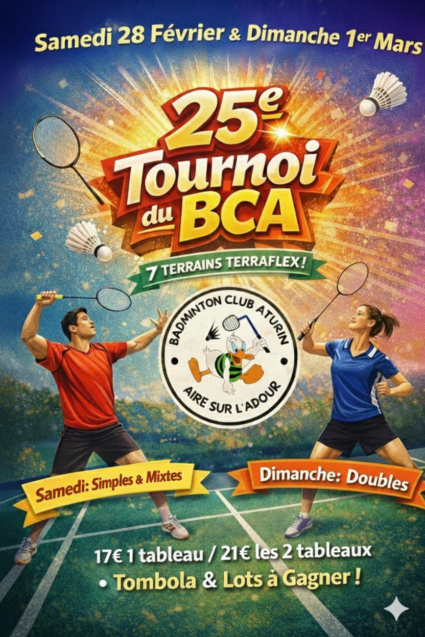 25éme Tournoi du BCA