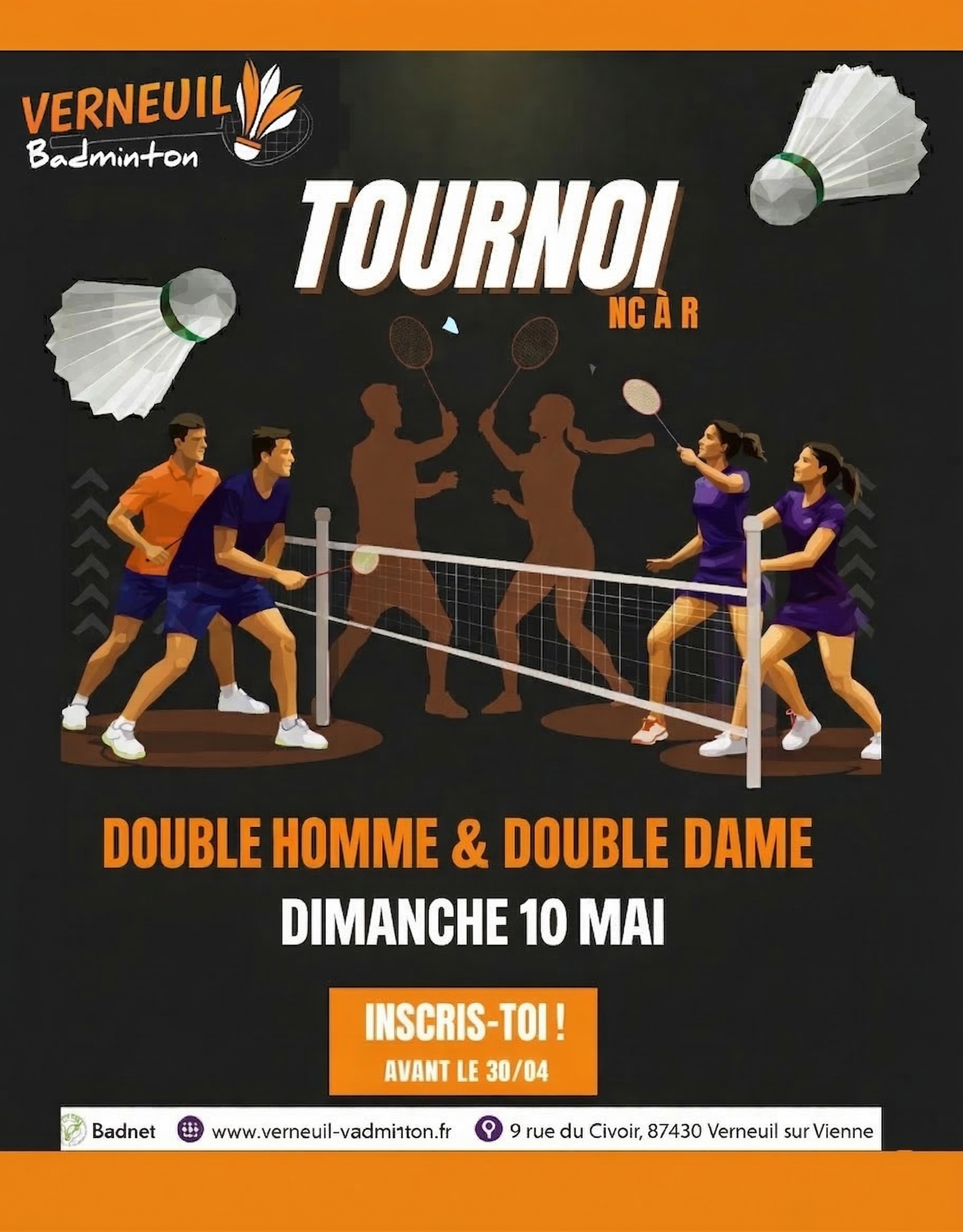 Tournoi Double VB