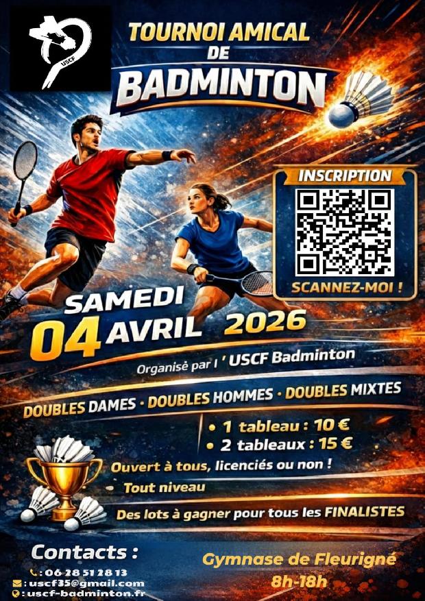 Tournoi Amical de Double USCF 4ème édition
