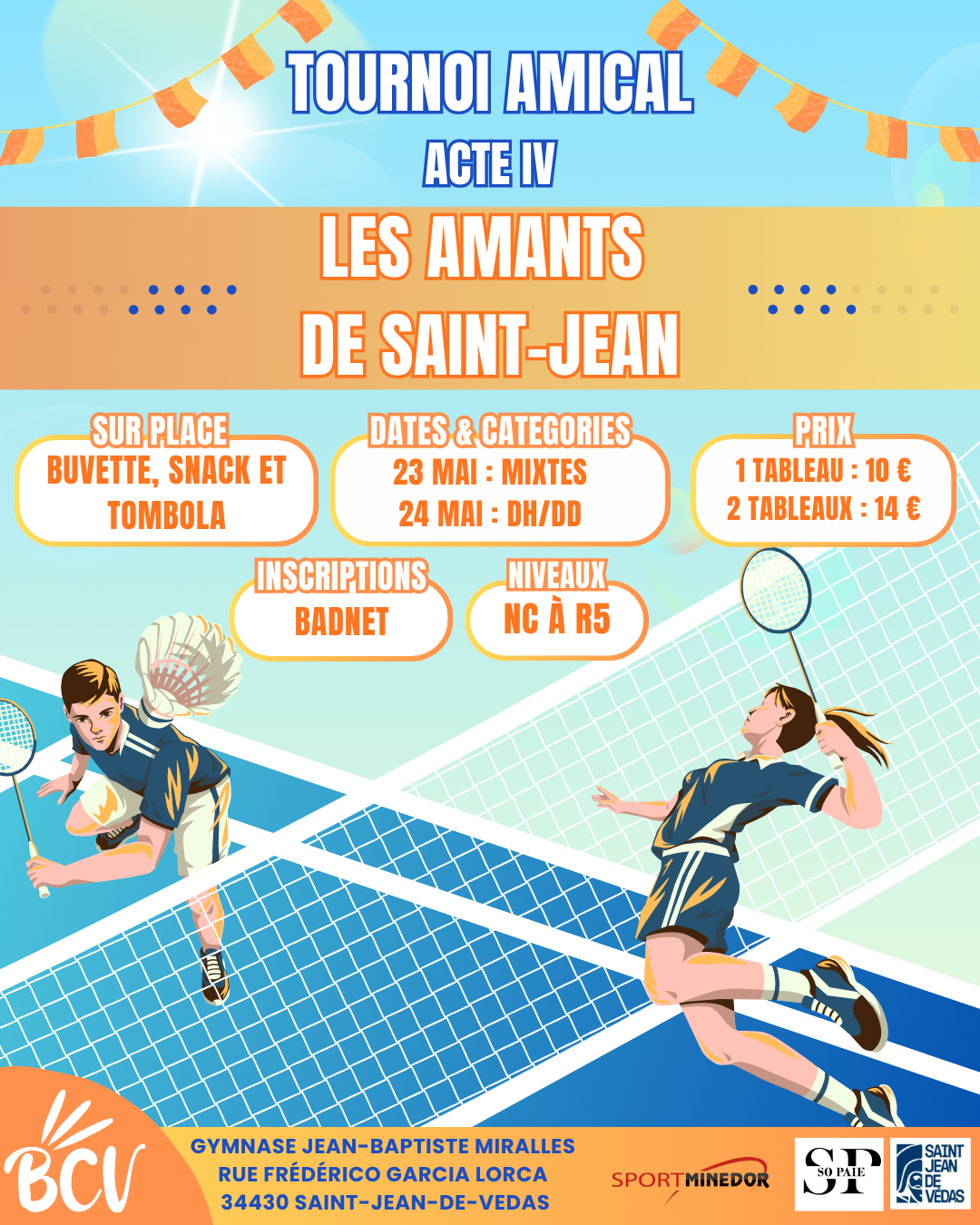 Les amants de Saint Jean - Acte IV (tournoi loisirs)