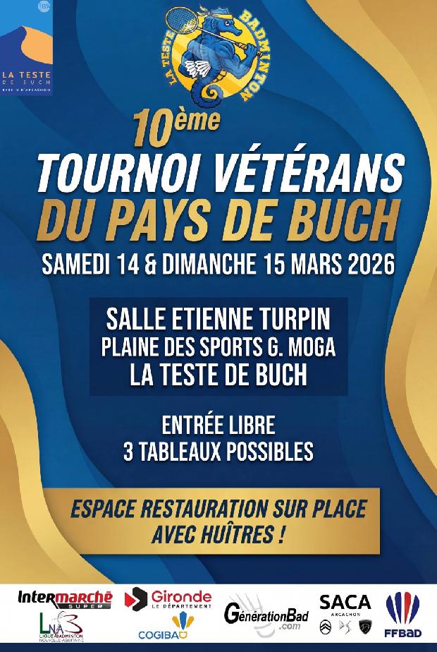10 ème tournoi vétérans du pays de Buch