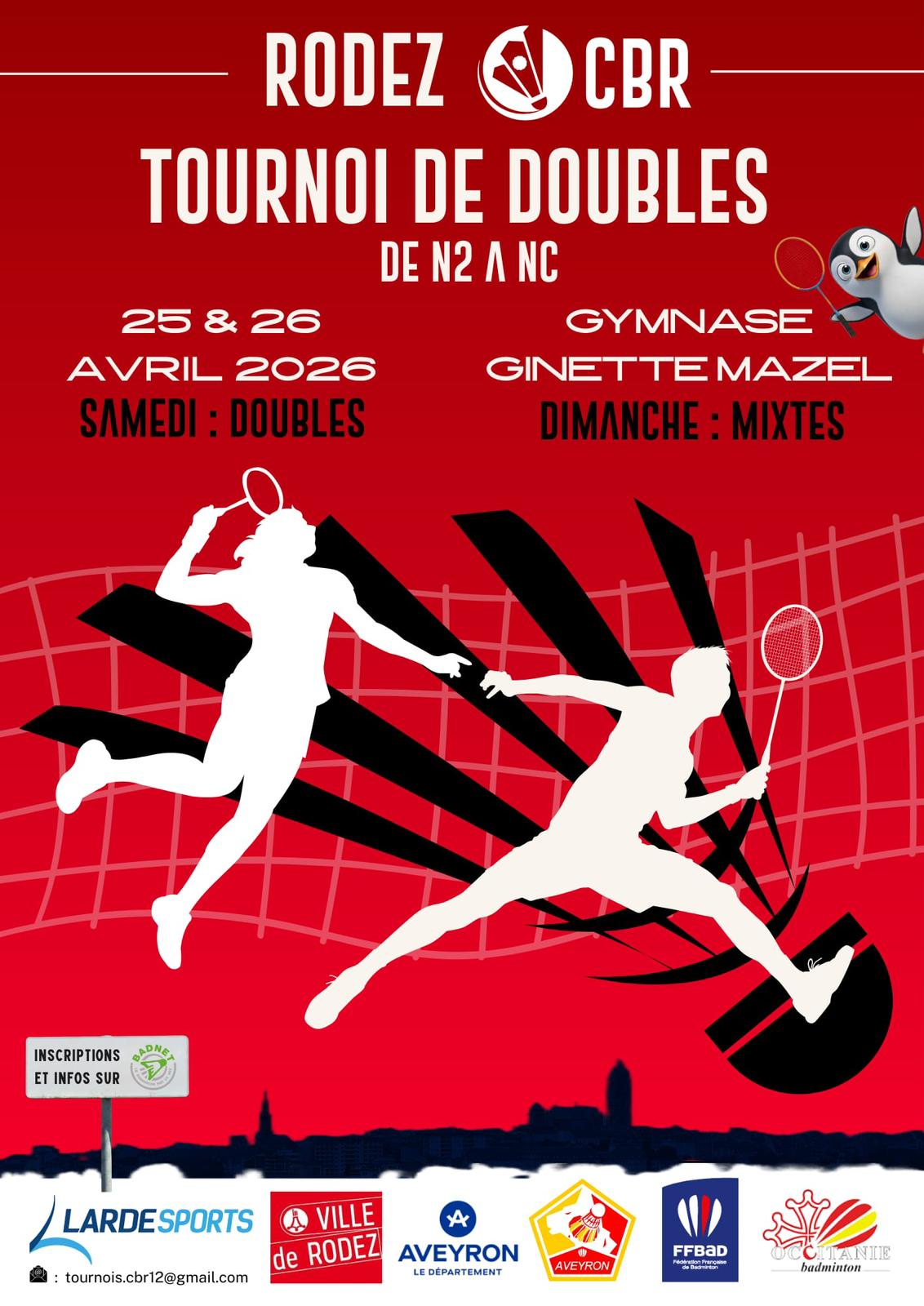 Tournoi de doubles de Rodez